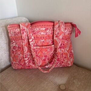 Vera Bradley Pink Floral Shoulder Bag